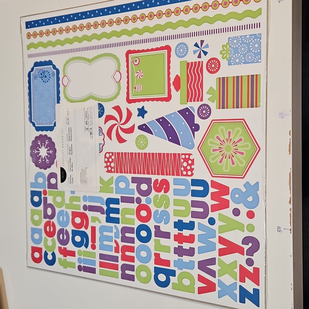 Holiday Cheer Sticker Sheet Creative Memories